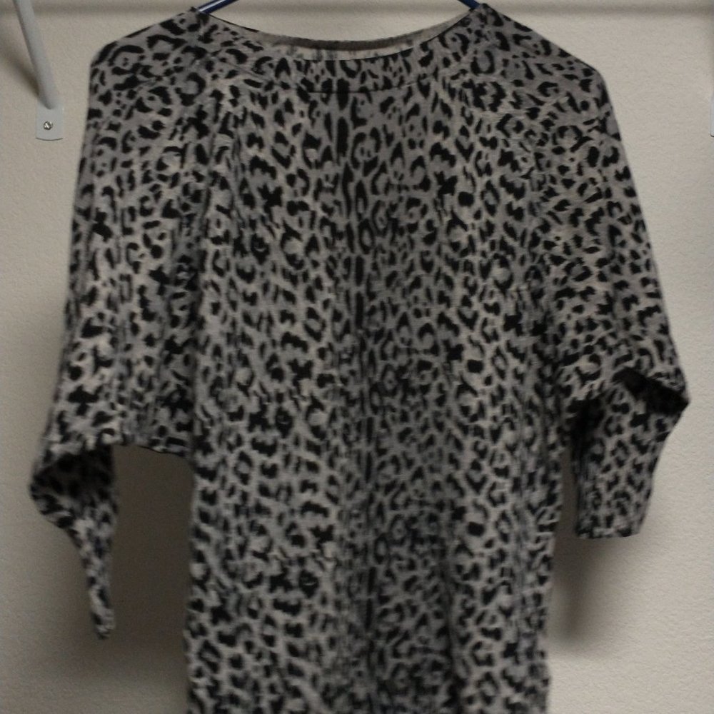 The Limited animal print sweater
